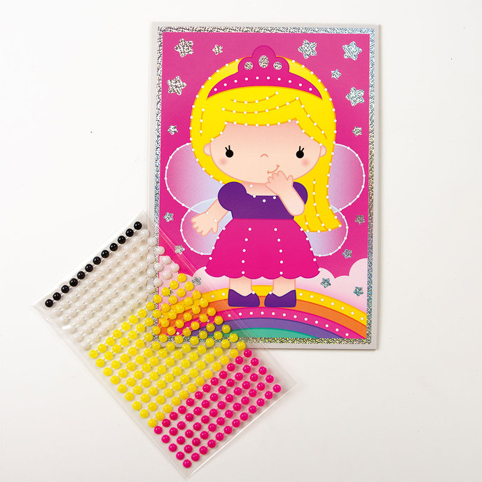 1912-0004 Creative set - gem sticker picture