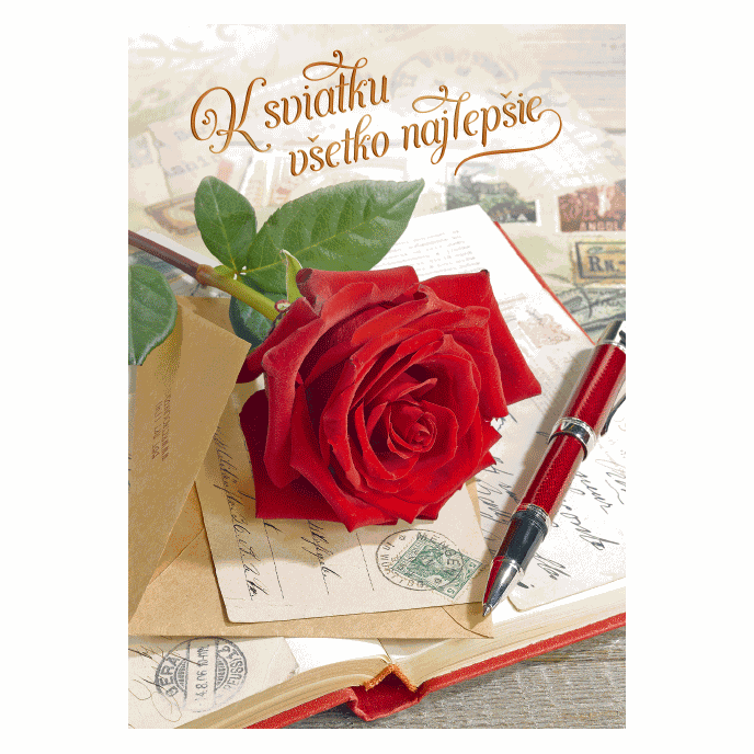 0615-0592s Pohľadnica gratulačná 3D SK