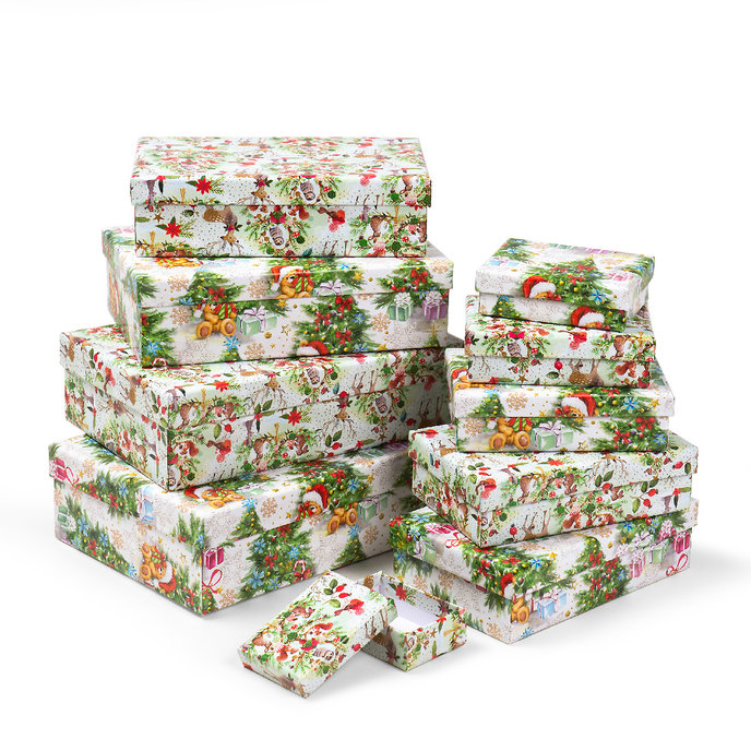 2500-1181 Darčeková krabica, set 10ks