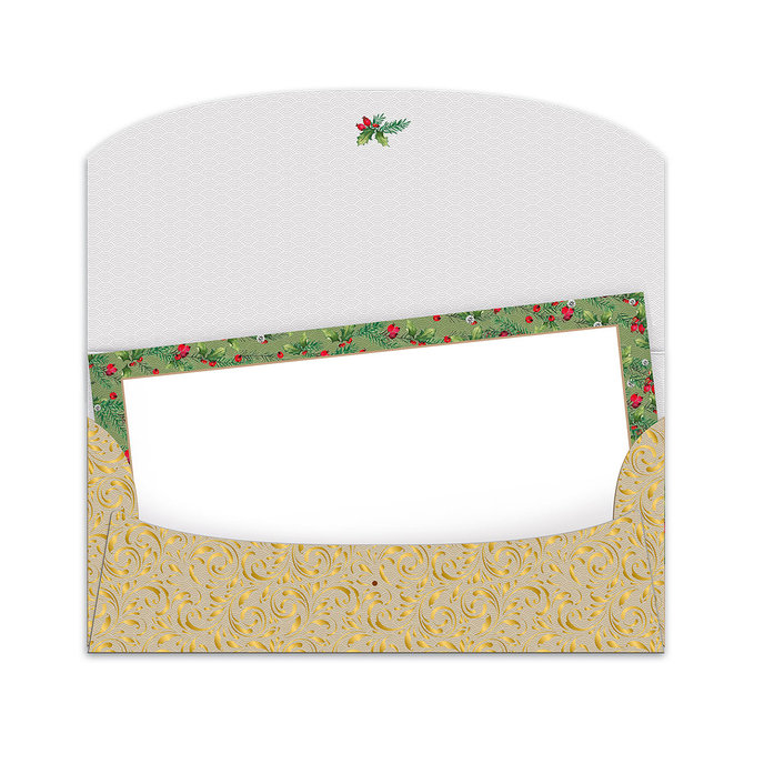 91-6004 Obálka na voucher, vianočná