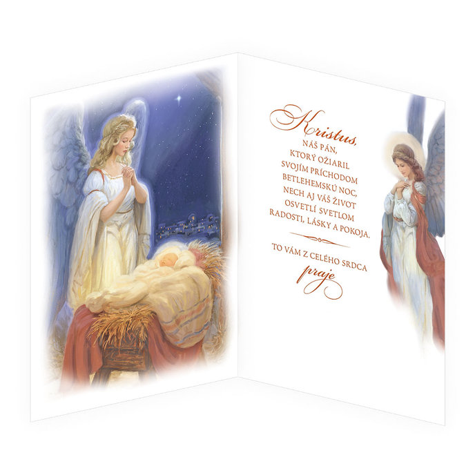 71-9014 Christmas greeting card 3D SK