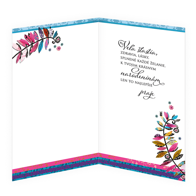 15-6309 Blahoprajná karta gratulačná SK
