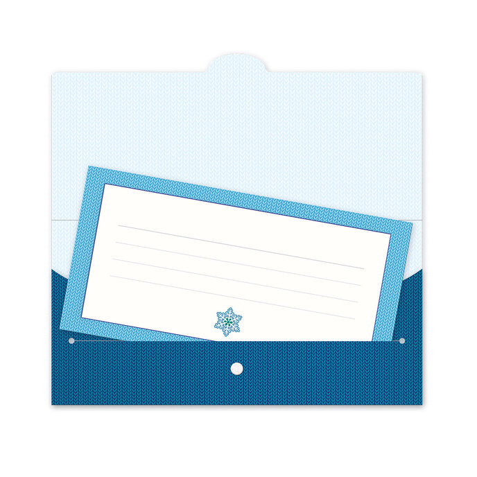 81-6059 Obálka s kartičkou, vianočná