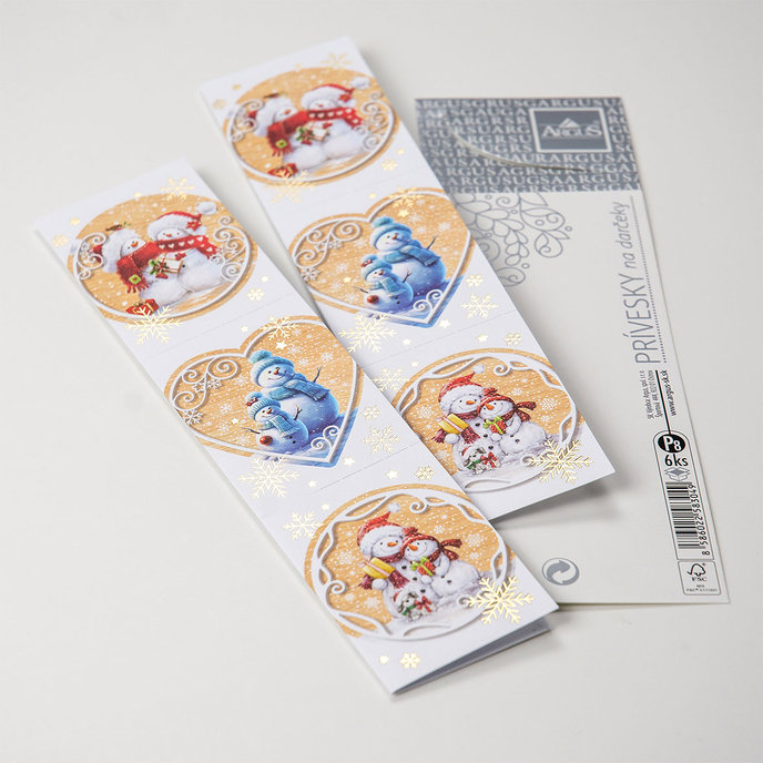 61-8030 Christmas tag SK