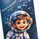 17-6082 Greeting card for children SK