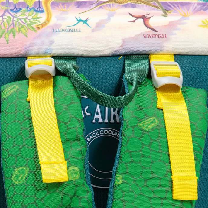 1806-0388 School bag Jurassic adventure