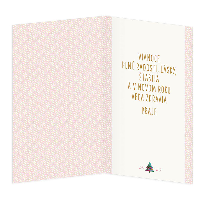 11-6535 Blahoprajná karta vianočná SK