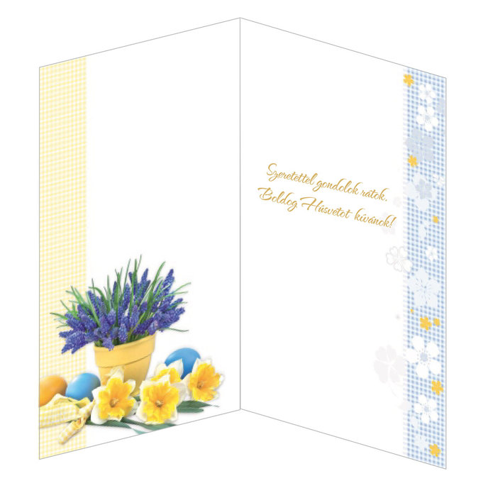 12-636 Blahoprajná karta veľkonočná HU