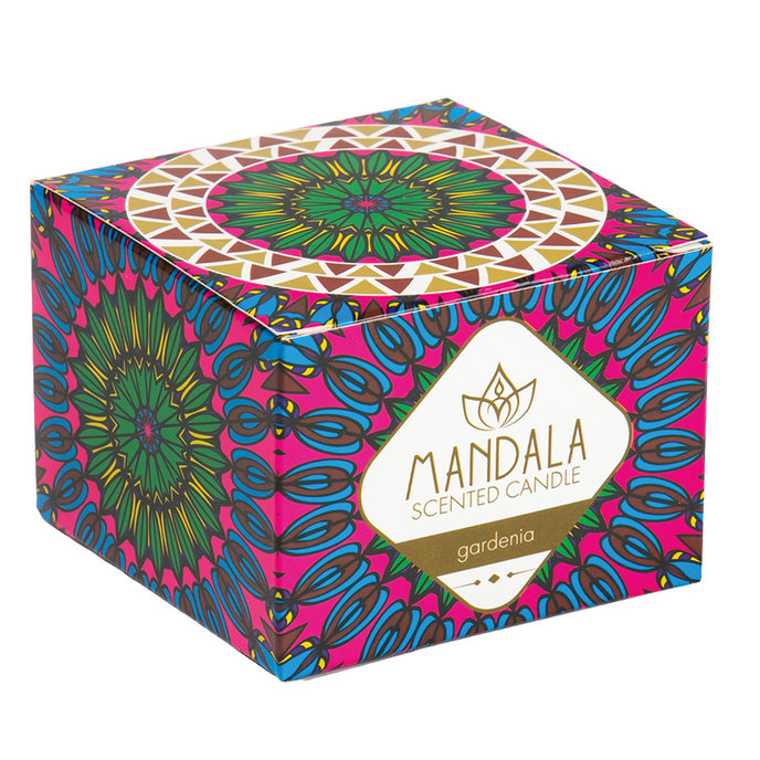 2358-0009 Mandala scented candle