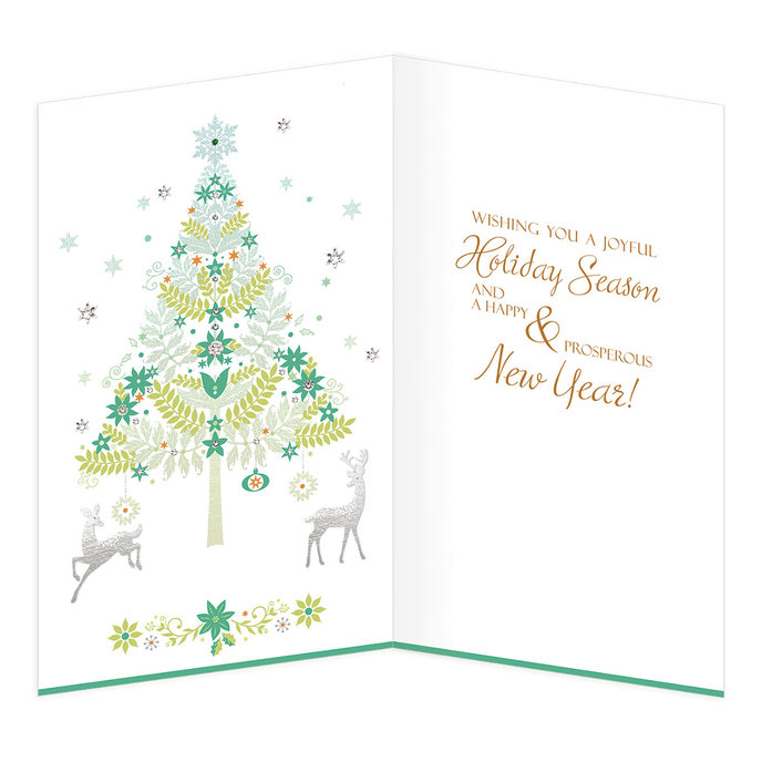 11-6465 Blahoprajná karta vianočná EN