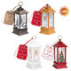 2342-8006 Christmas decoration with LED light - lantern, mix