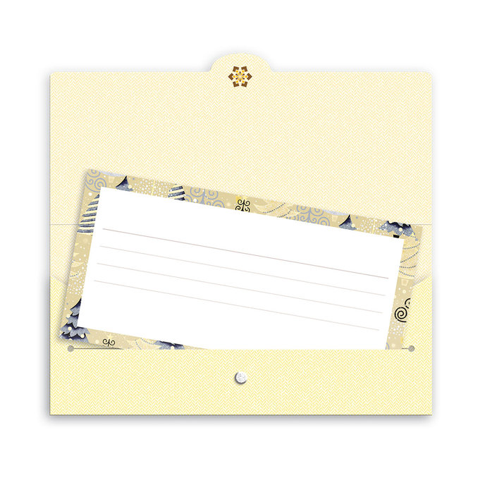 81-6033 Obálka s kartičkou, vianočná