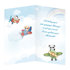 17-6031 Greeting card for children with a wheel HU