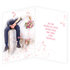 73-8008 Wedding greeting card with music SK
