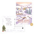 0611-0313s Christmas postcard 3D SK