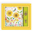 1442-0364 Zápisník so zámkom Flowers stitch