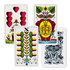 2201-0004 Playing cards Mariáš one-headed