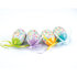 2346-0001 Easter decoration - Easter eggs, h. 75mm, pkg. 4ks