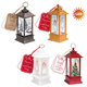 2342-8006 Christmas decoration with LED light - lantern, mix