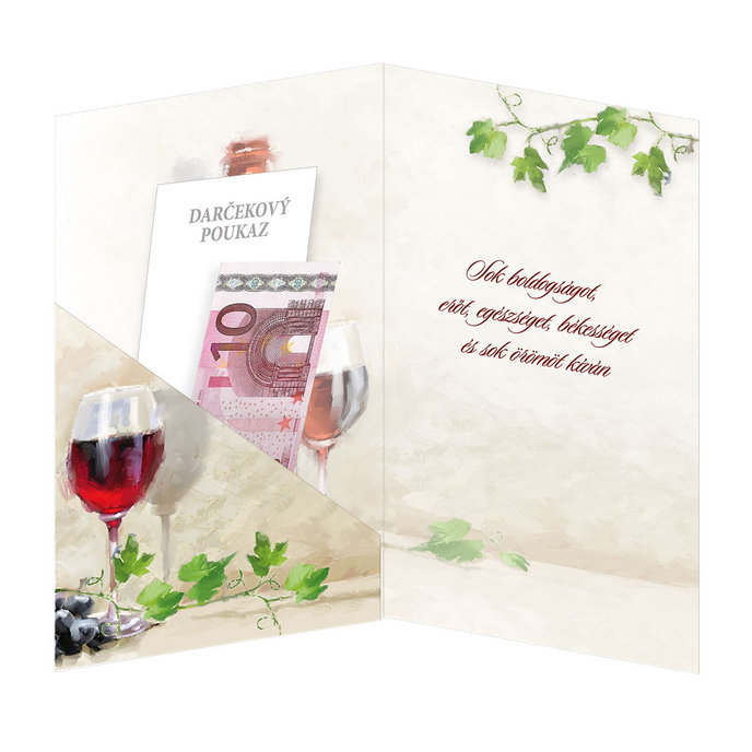 15-6387 Greeting card glued component HU
