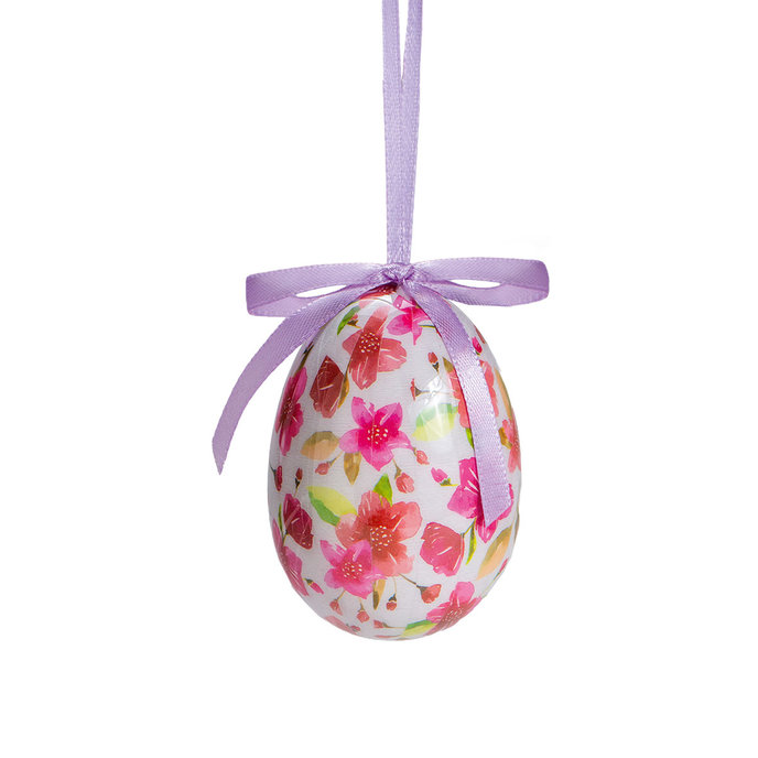 2346-0007 Easter decoration - Easter eggs, h. 75 mm, pkg. 4 pcs