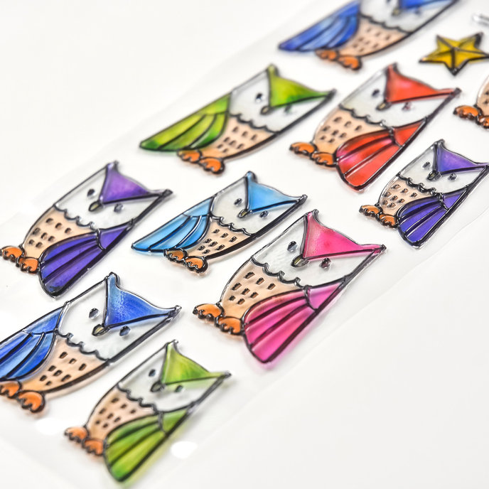 2603-8001 Decorative Stickers Funny & Fancy - MIX
