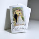 13-6177 Wedding greeting card SK