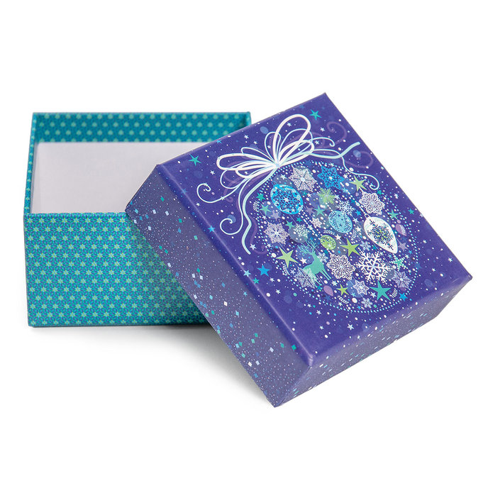 2551-1001 Vianočná darčeková krabička s hudbou