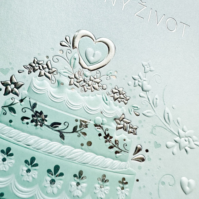 13-434B Blahoprajná karta svadobná SK