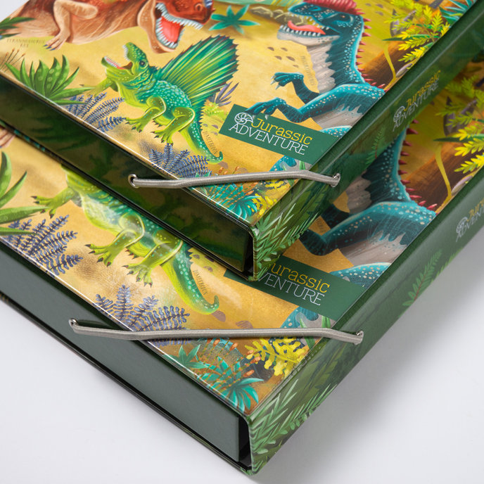 1231-0388 Box na zošity A4 Jurassic ADVENTURE