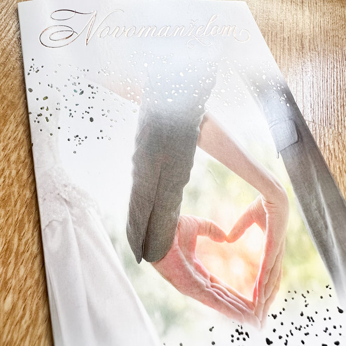 13-6170 Wedding greeting card with money flap SK