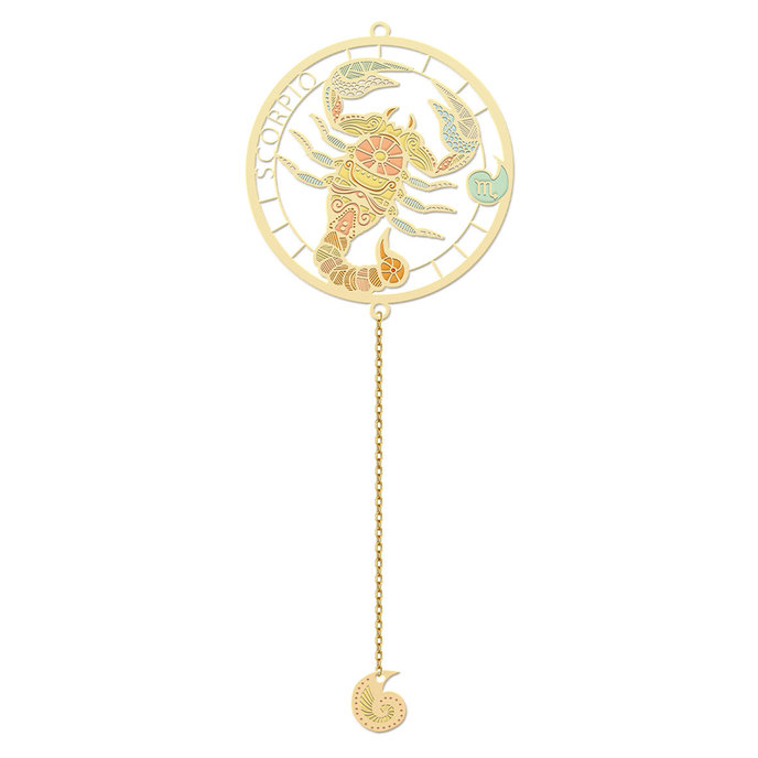 15-6489 Blahoprajná karta gratulačná zverokruh SK ŠKORPIÓN