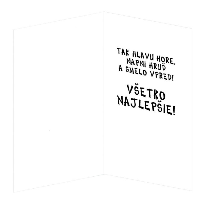 190-638s xBlahoprajná karta humorná SK