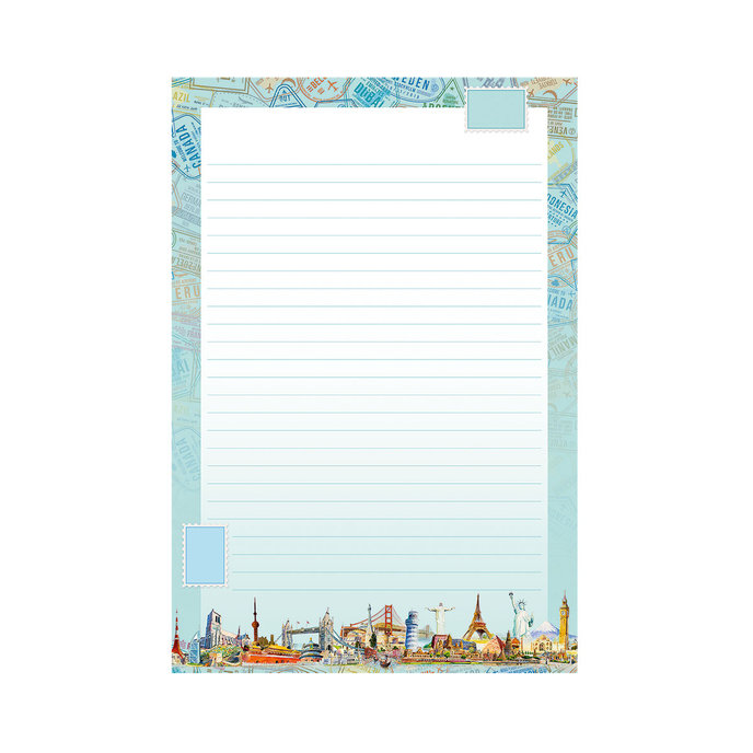 1051-0431 Listová súprava Travel Time