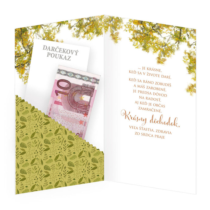15-6522 Greeting card glued component SK/OD