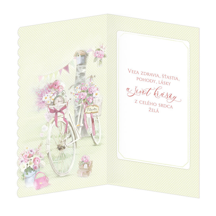 15-6409 Blahoprajná karta gratulačná  SK