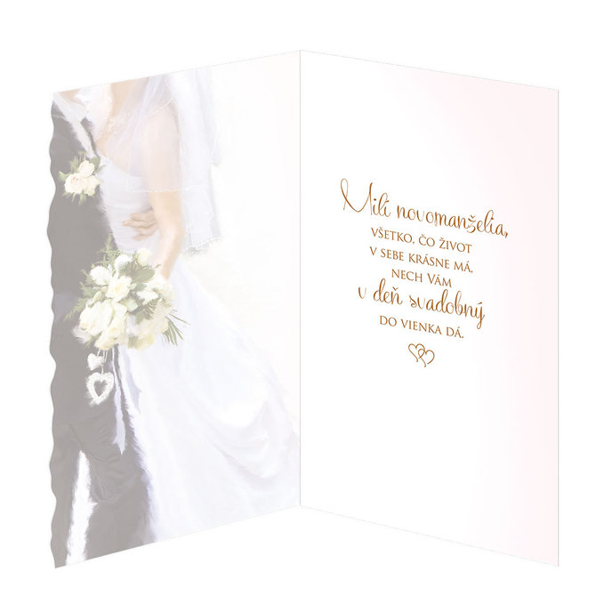 13-6102 Blahoprajná karta svadobná  SK