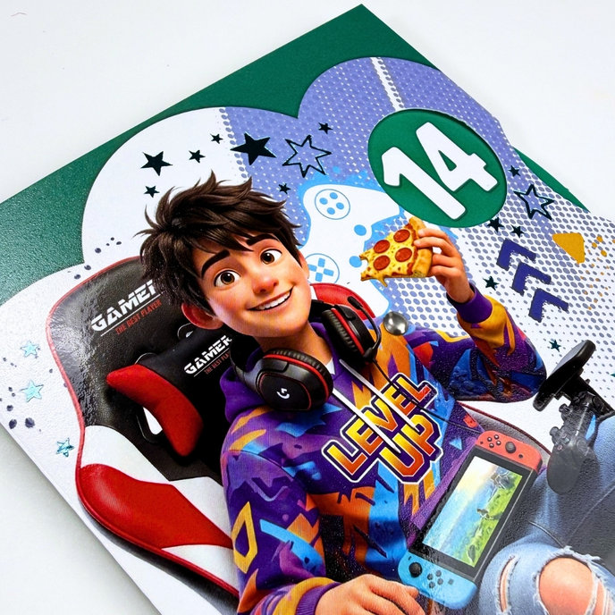 17-6079 Greeting card for children SK