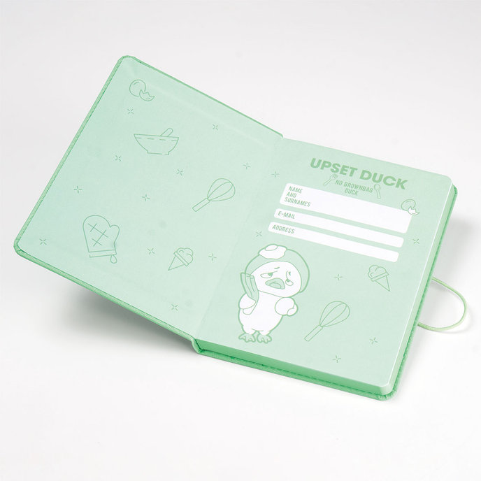 1472-0003 Notepad 12x16,9cm UPSET DUCK