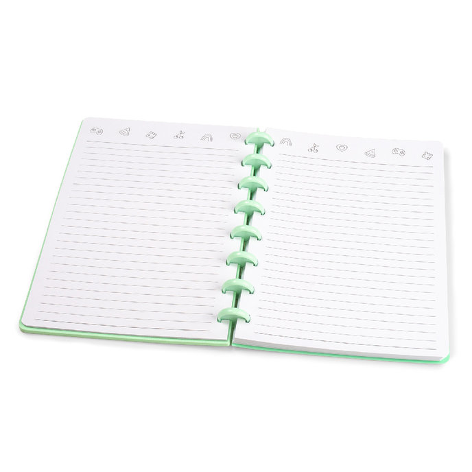 1474-0001 Notebook 14,8x21 cm PINS