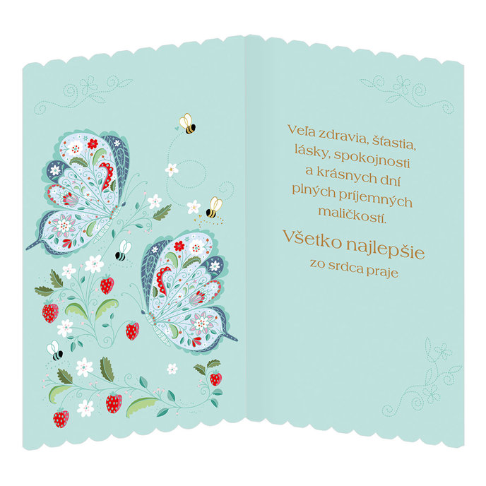 15-6578 Blahoprajná karta gratulačná SK