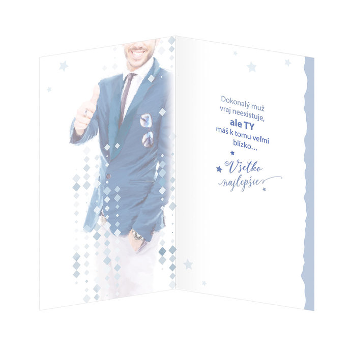 15-6413 Blahoprajná karta gratulačná  SK/30
