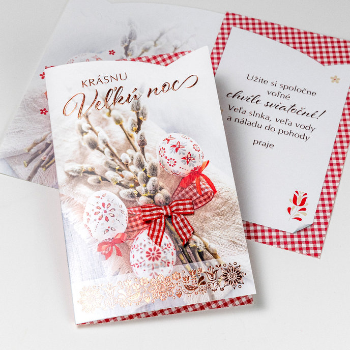 12-6032 Blahoprajná karta veľkonočná SK