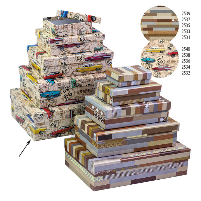 2540-0158 Darčeková krabica 26,4x17,6x7,3cm /2500-8158/