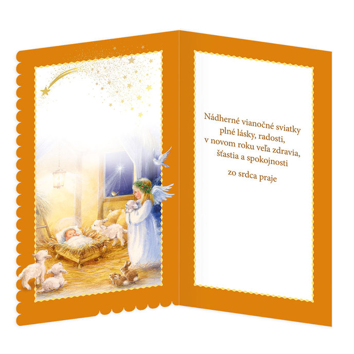 11-6511 Blahoprajná karta vianočná DO SK