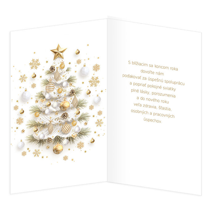 11-6569 Christmas greeting card SK