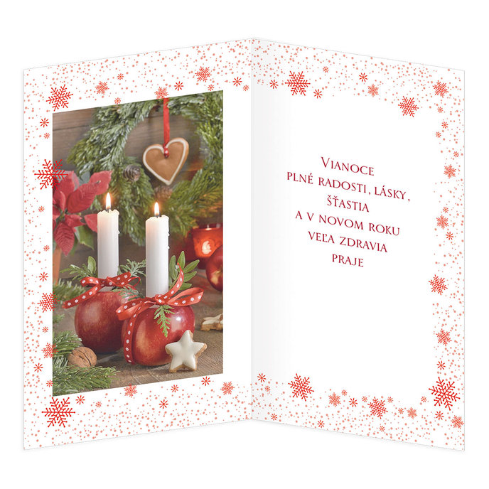 11-6456 Blahoprajná karta vianočná  SK