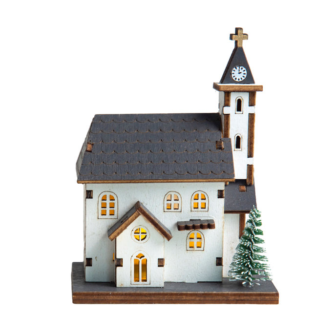 2372-0003 Christmas decoration - LED church