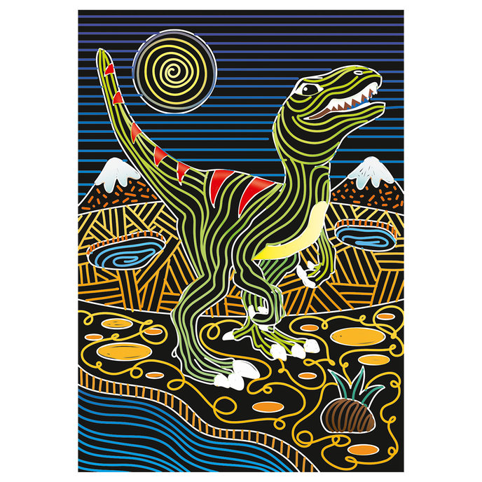 1936-0003 Kreatívna sada - Škrabacie obrázky