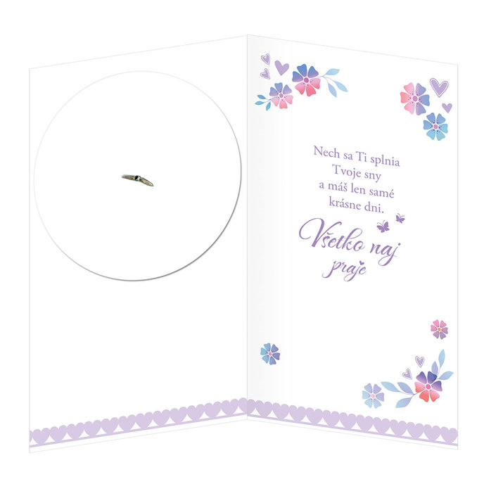 17-6075 Greeting card for children SK